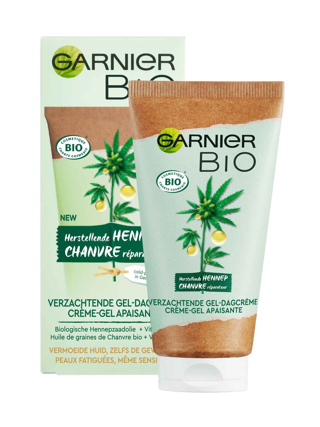 Garnier Bio Herstellende Hennep verzachtende gel-dagcrème