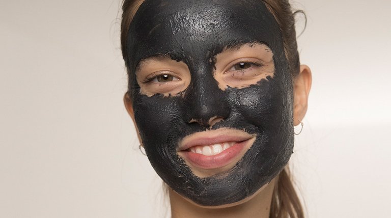 Charcoal mask