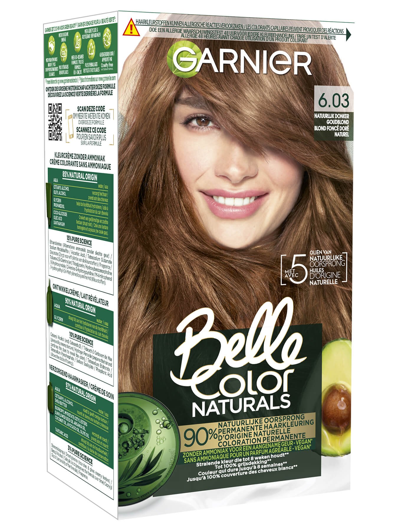 Garnier Belle Color 603 front 3d