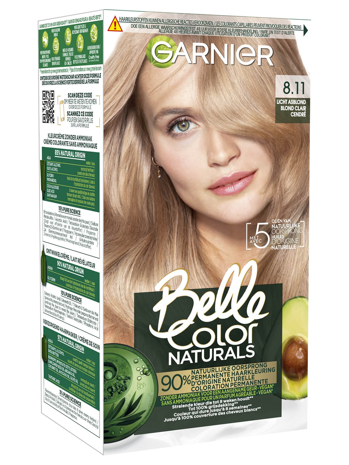 Garnier Belle Color 811 front 3D