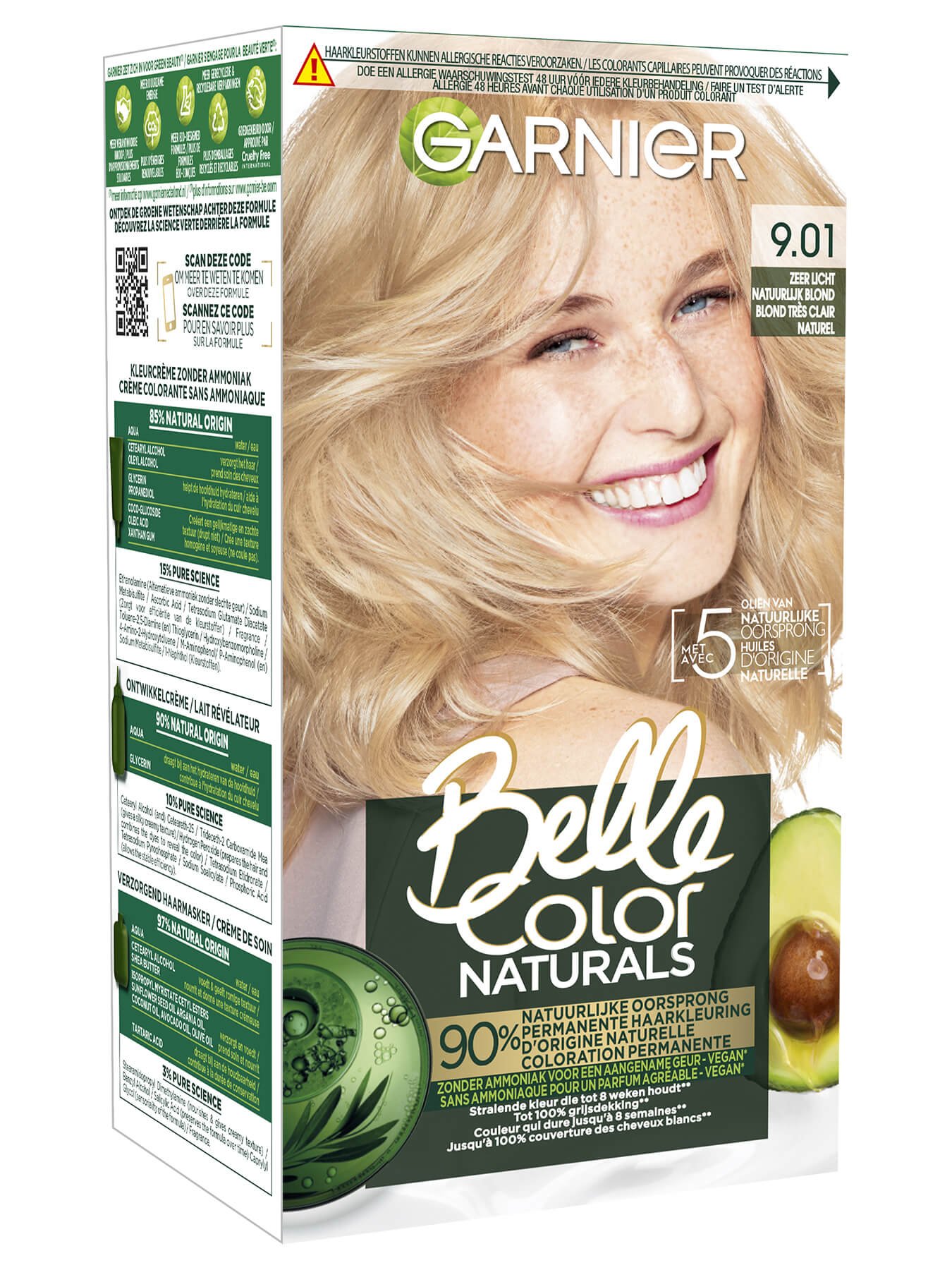 Garnier Belle Color 901 front 3D