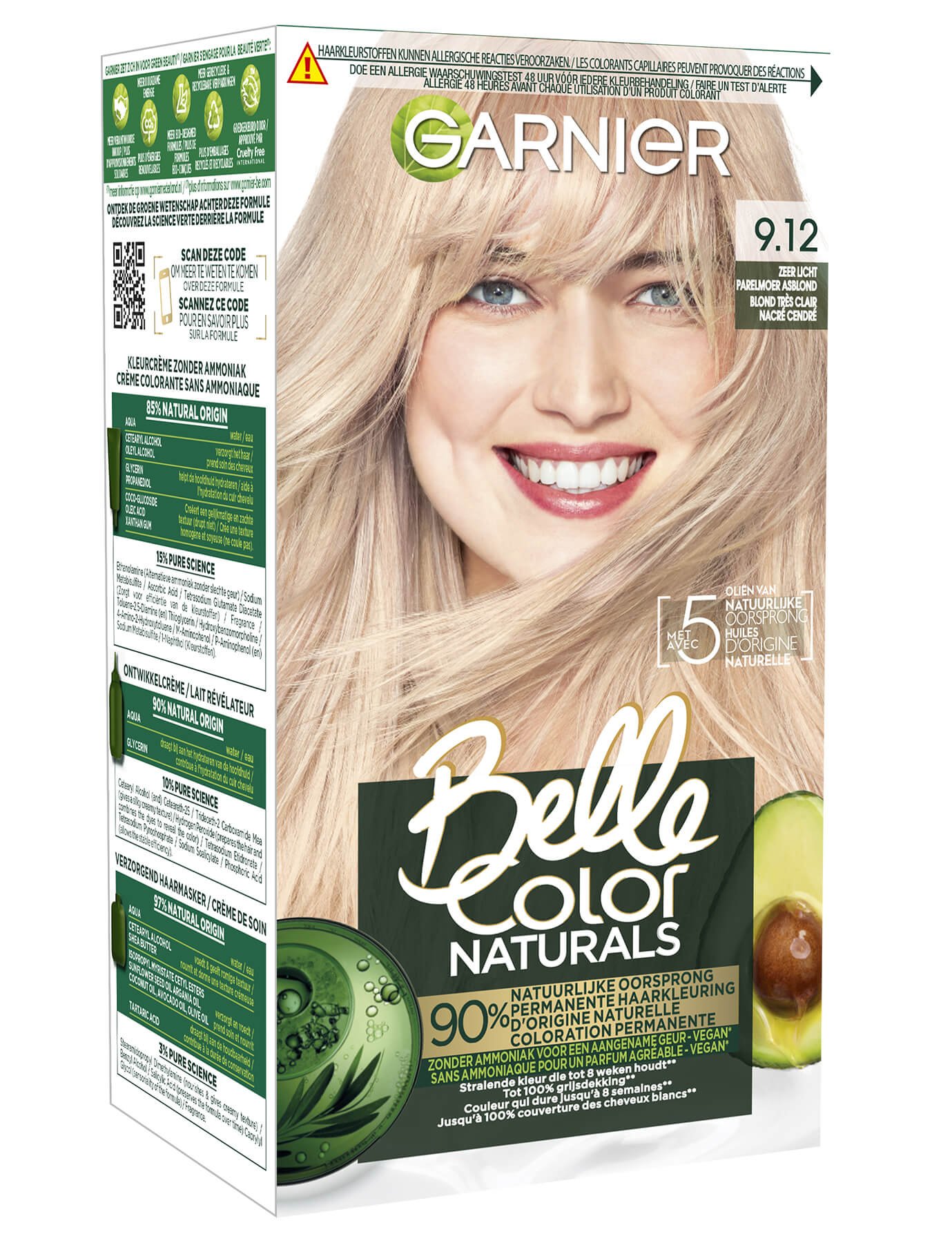 Garnier Belle Color 912 front 3D