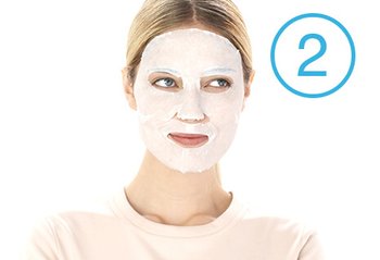 Garnier tissue masker stap 2