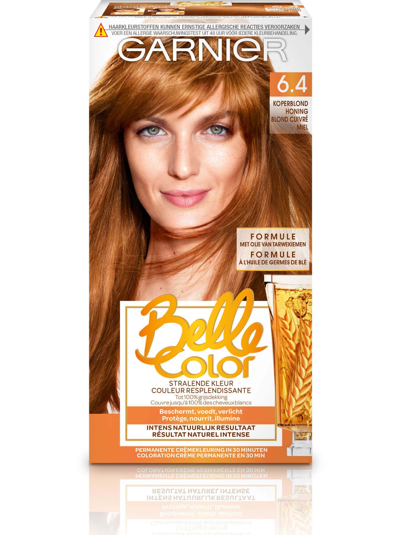 Belle Color 6.4 - Koper honingblond Garnier