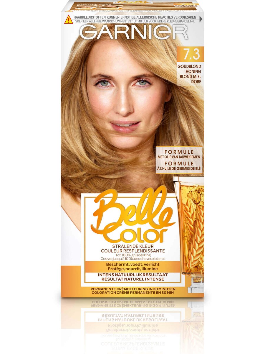 Belle Color 7.3 Goudblond Haarkleuring | Garnier Belle Color