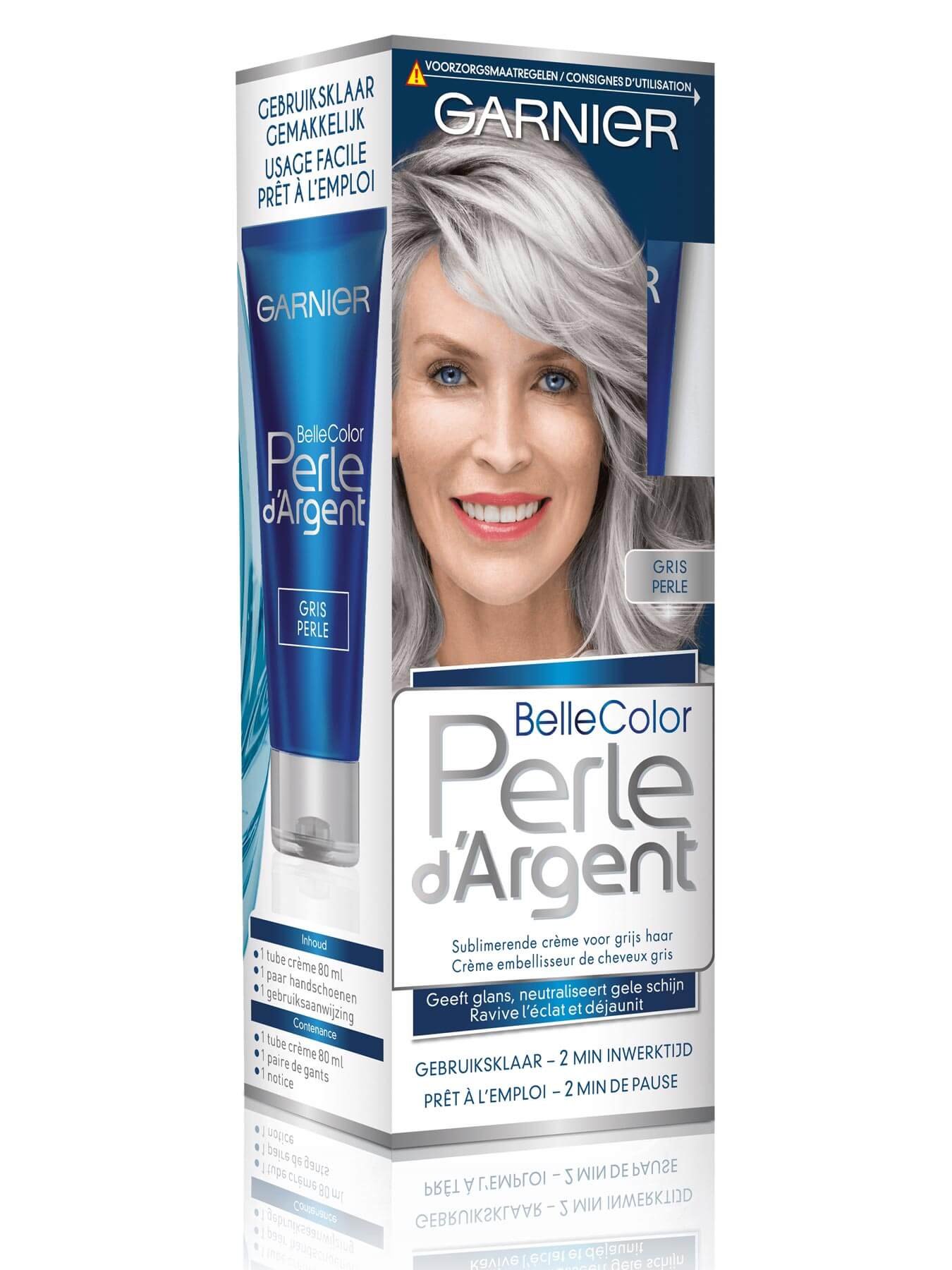 Belle color perle dargent gris