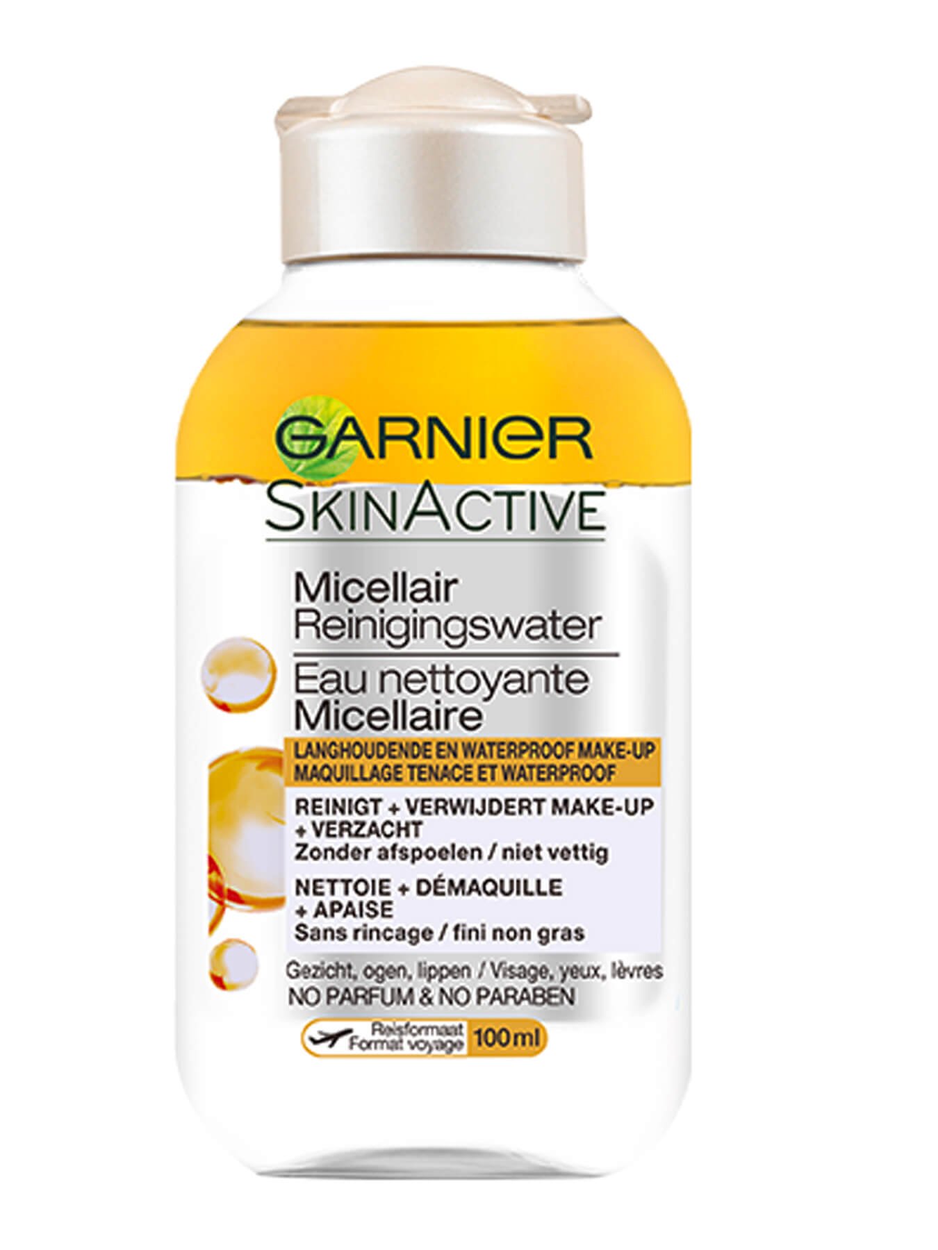 Garnier SkinActive eau nettoyante micellaire visage, yeux, levres