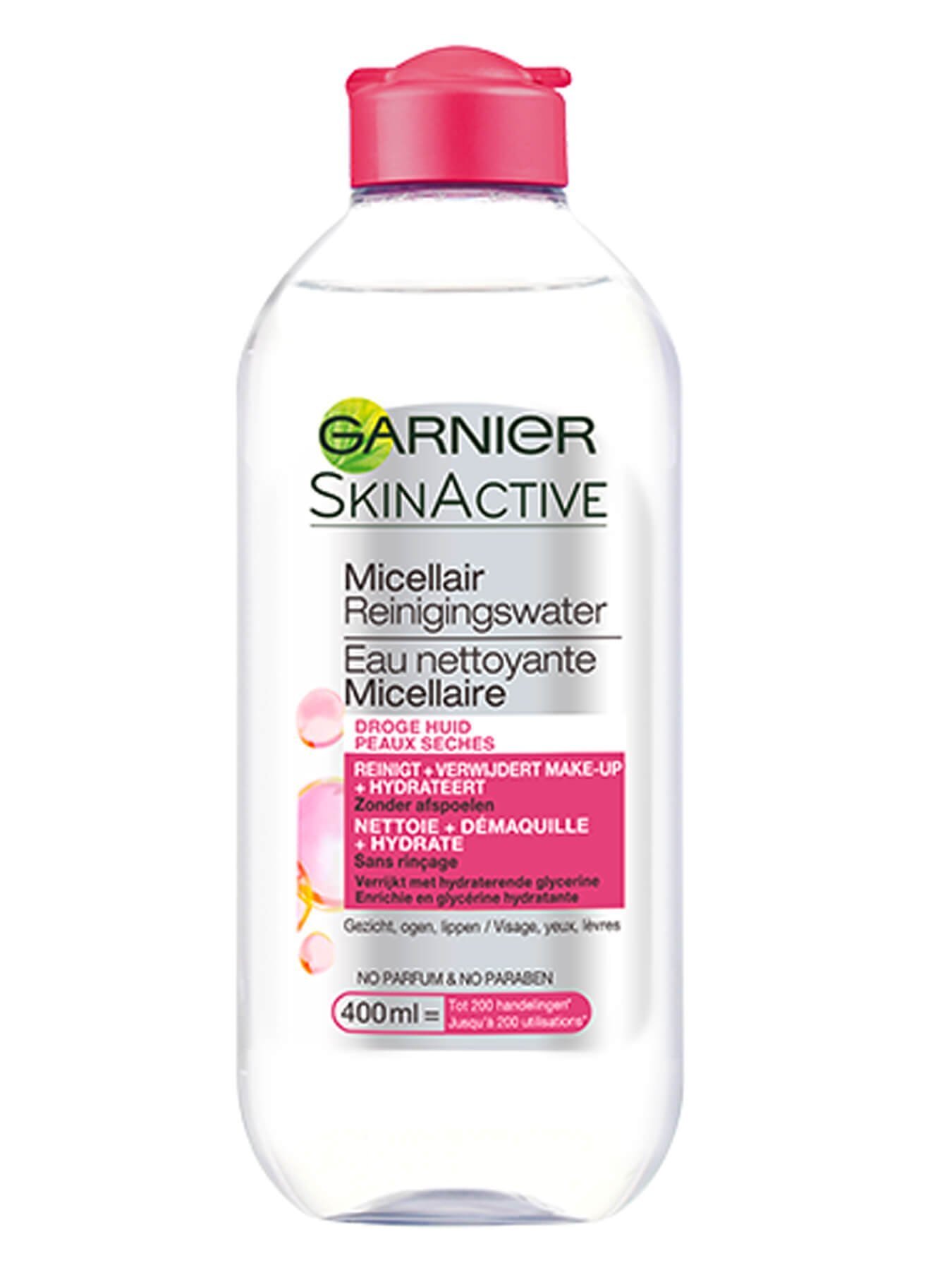 Garnier SkinActive eau nettoyante micellair peaux seches