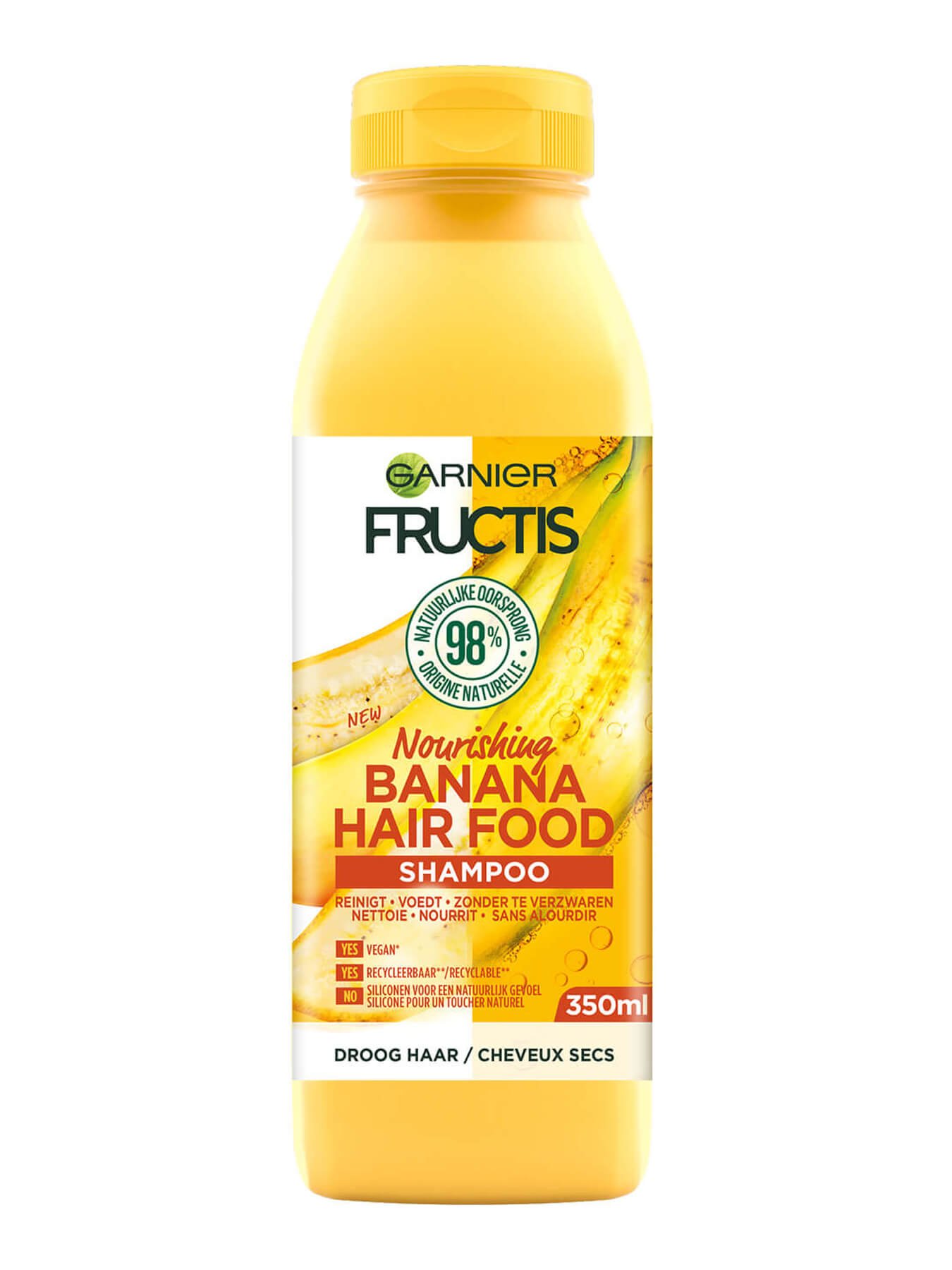 FRUCTIS HAIRFOOD SMOOTHIE BANANA SHAMPOO BIL