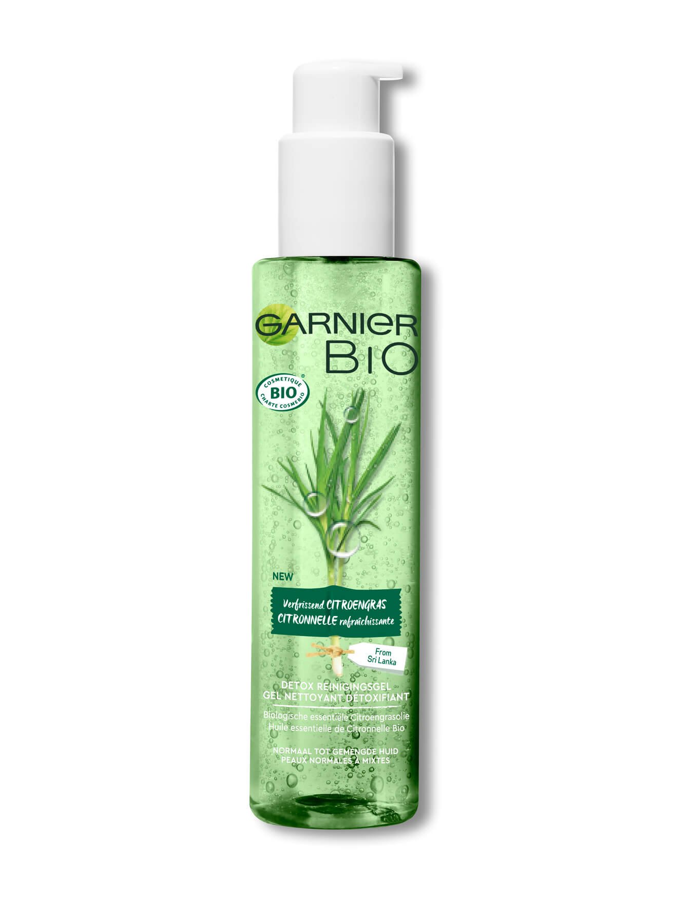 Gel nettoyant detoxifiant Garnier Bio 