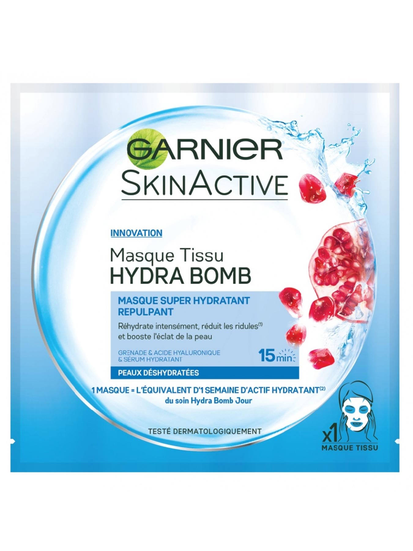 Hydra Bomb Masque Tissu Hydratant  la Grenade