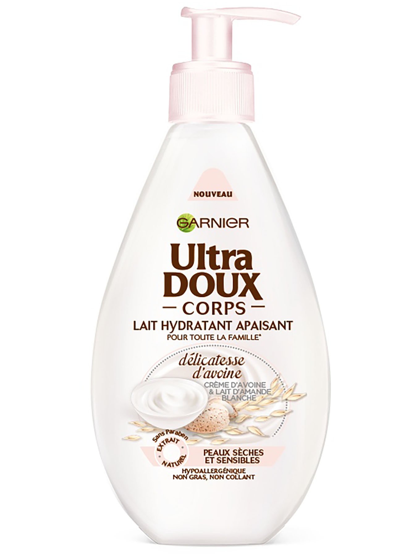 Verzachtende bodymilk met haver en amandelmelk Garnier