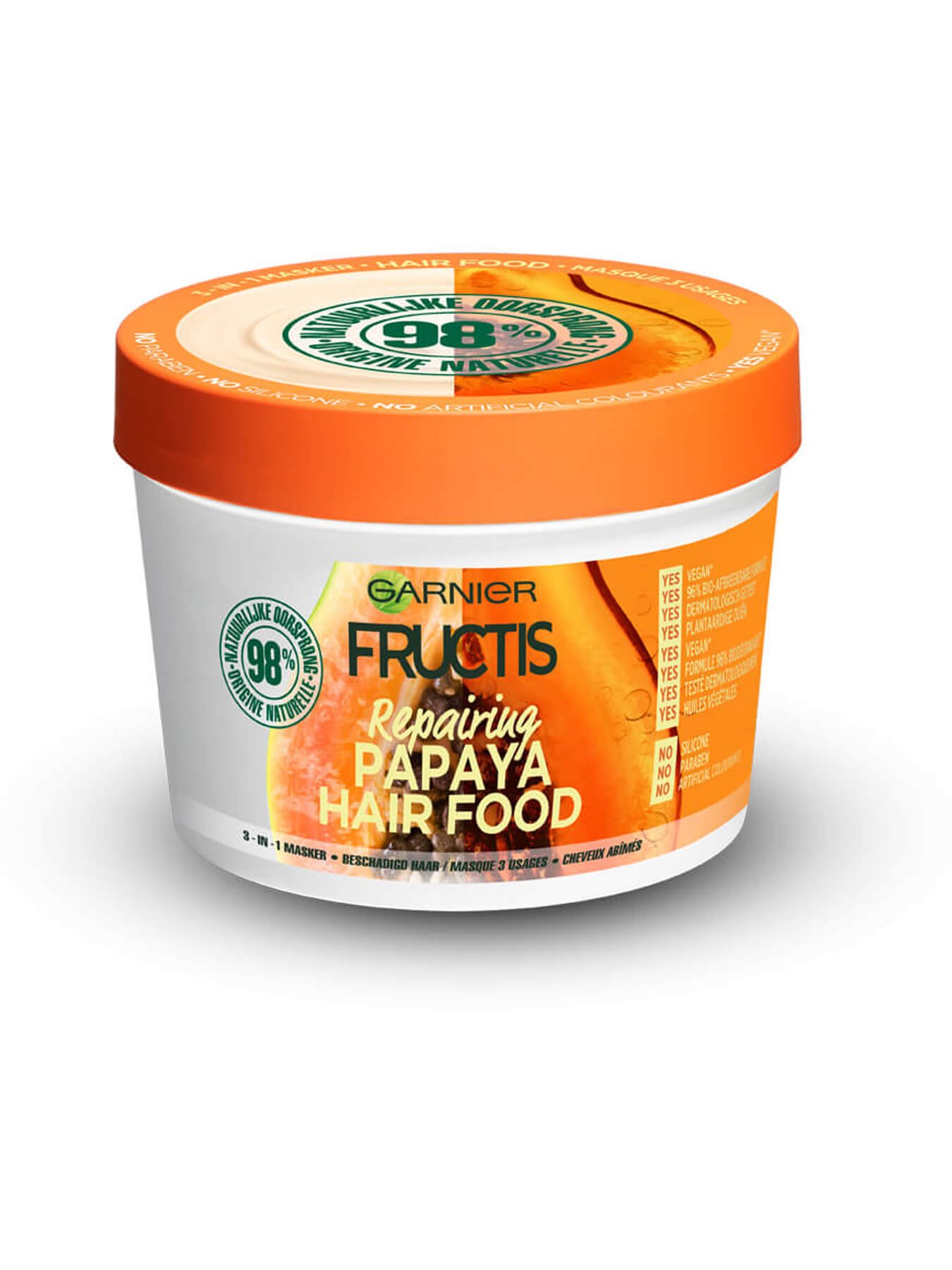 Masque nourrissant pour cheveux Hair Food Papaya Garnier Fructis