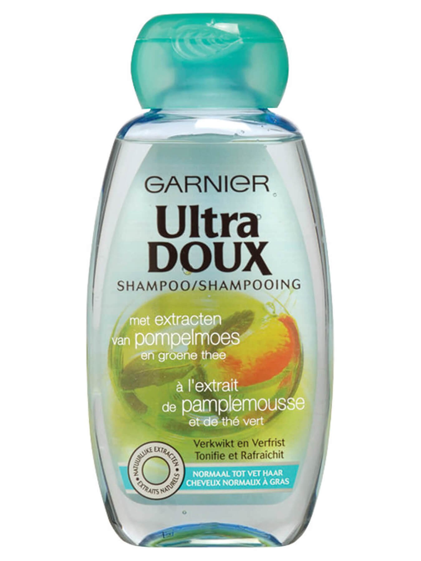 Shampooing pamplemousse thé vert cheveux normaux à gras | garnier