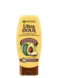 Ultra Doux packshot apres-shampooing avocado