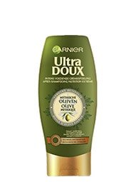 Ultra Doux packshot apres-shampooing olive