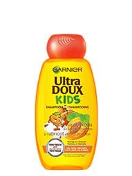 Ultra Doux packshot shampoo kids abricote