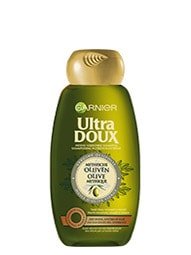 Ultra Doux packshot shampoo olijf