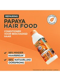garnier ecom fructis Papaya HairFoodConditioner 28Jun23 Benefits 1x1 NLjpg master