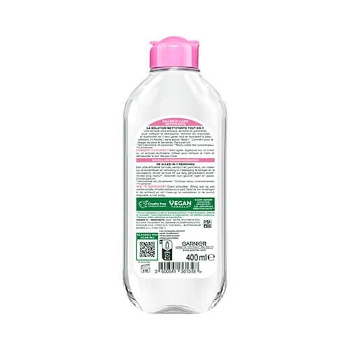 Eau Micellaire Nettoyante pour peau sensible