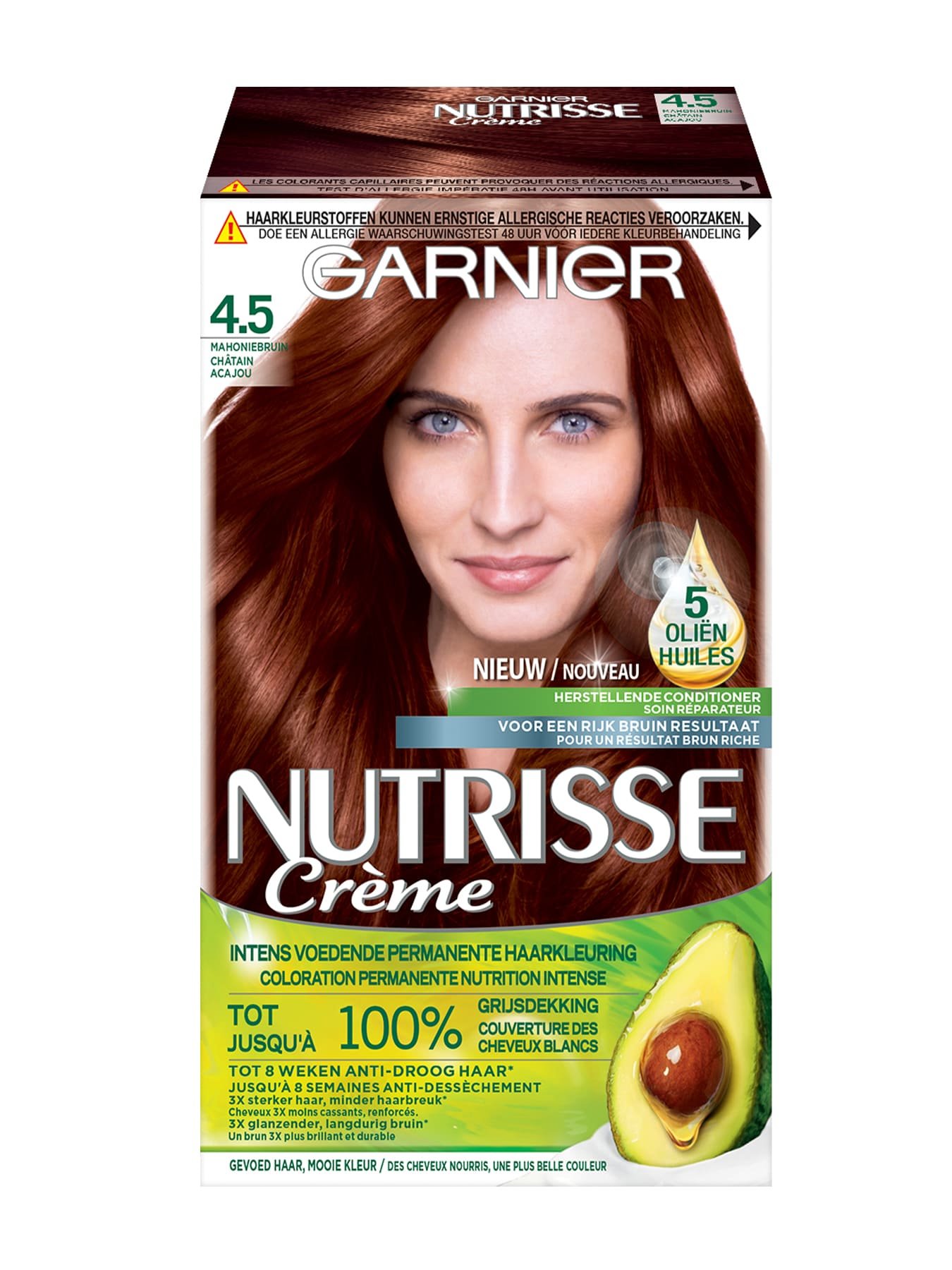GAR Nutrisse Reno 2020 45 Mahoniebruin front