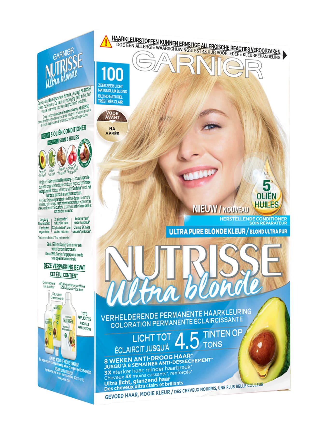 GAR Nutrisse Reno 2020 100 Zeer Zeer Licht Natuurlijkblond side