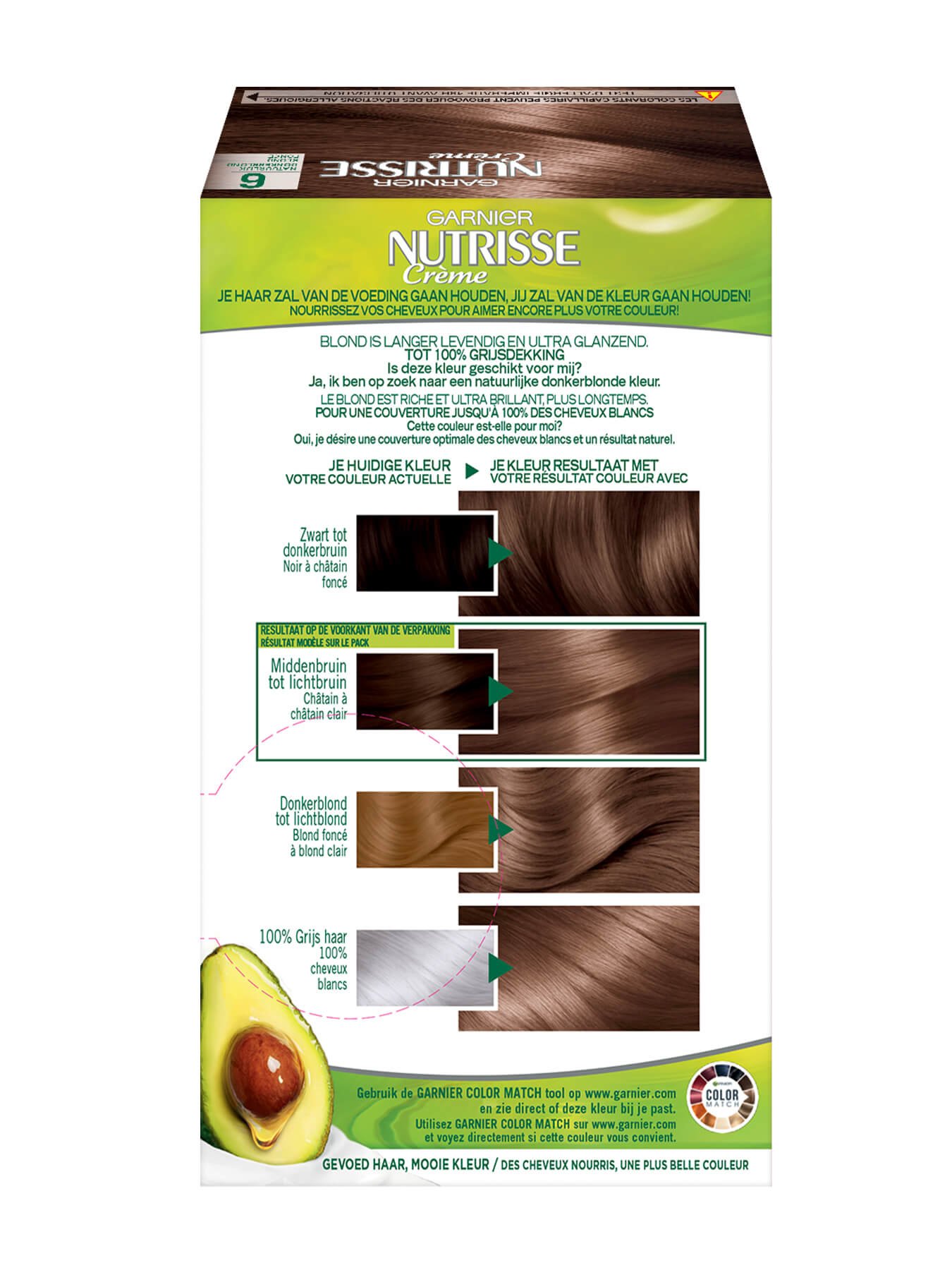 GAR Nutrisse Reno 2020 6 Natuurlijk Donkerblond back