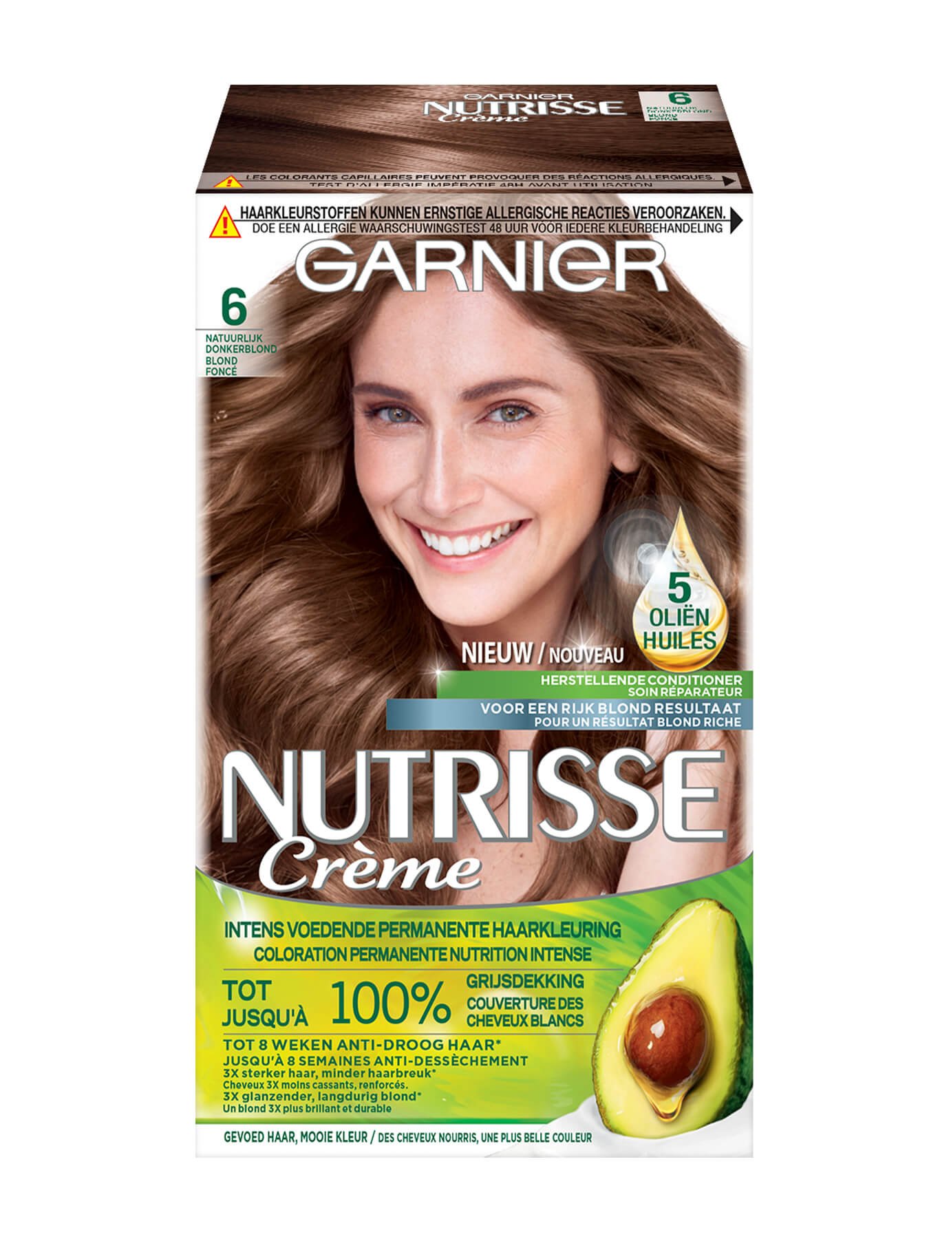 Nutrisse Creme 6 Natuurlijk Donkerblond