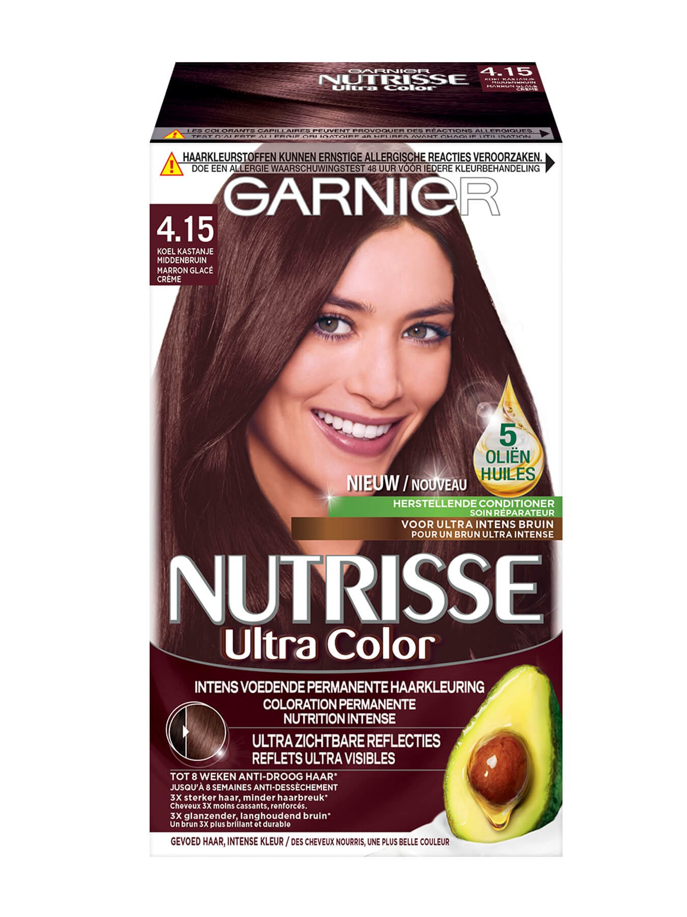 Nutrisse Ultra Color 4.15 kastanjebruin