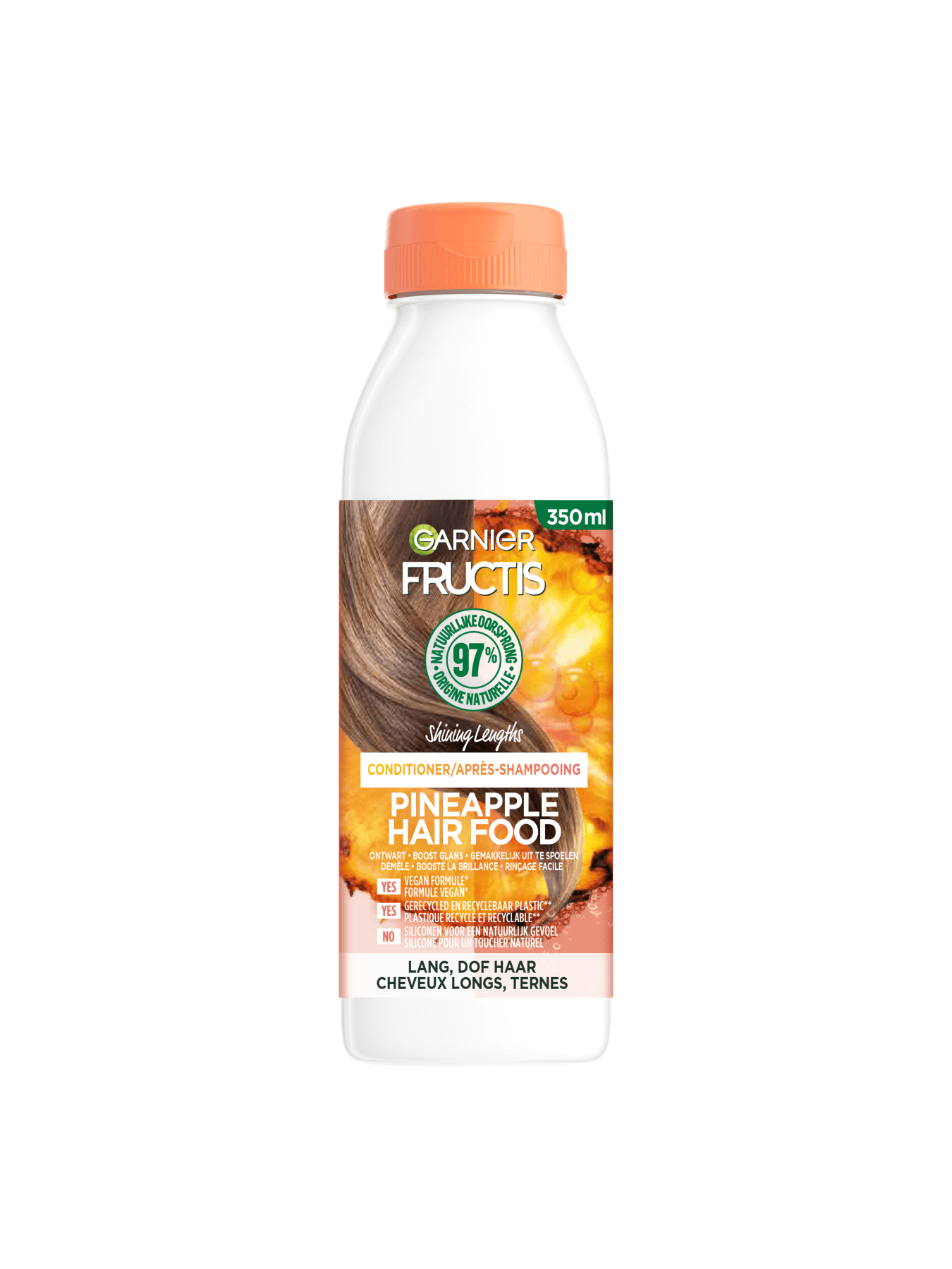 GAR Haircare Fructis Hairfood Conditioner Pineapple B350 pack front 23png
