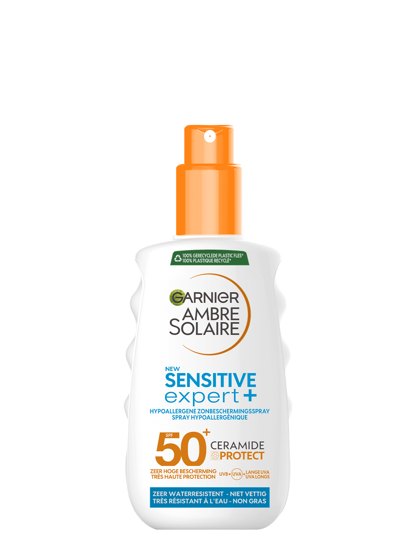 GAR Ambre Solaire SensitiveExpert Spray spf50 150ml 3600542520430 front 1350x1800