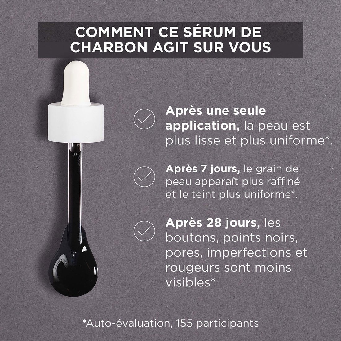 Sérum AntiImpuretés au charbon Garnier SkinActive