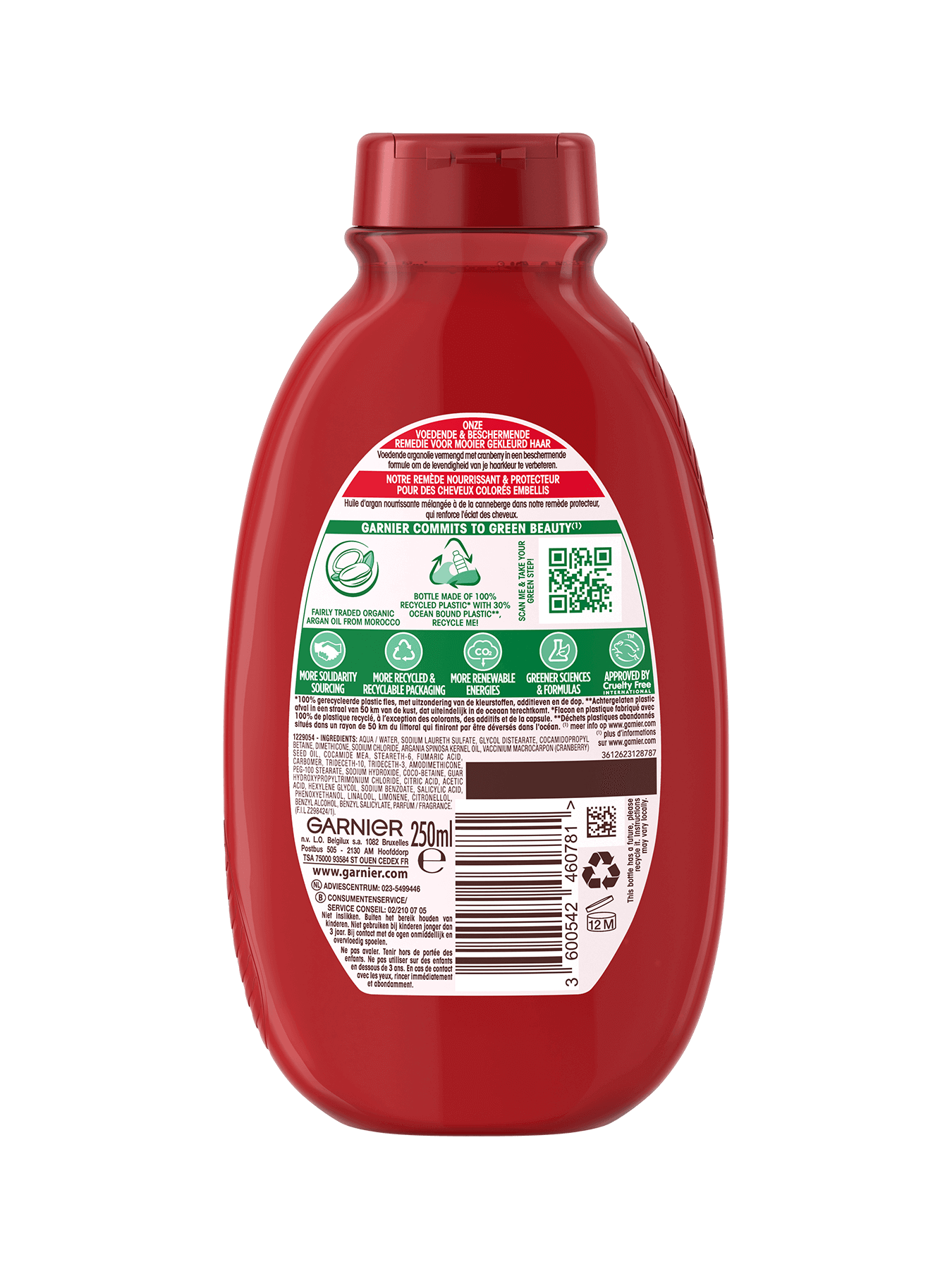 Garnier Hair Care UDX CRANBERRY SHP B250 135 3600542460781 A8N1 BACK P 1350x1800