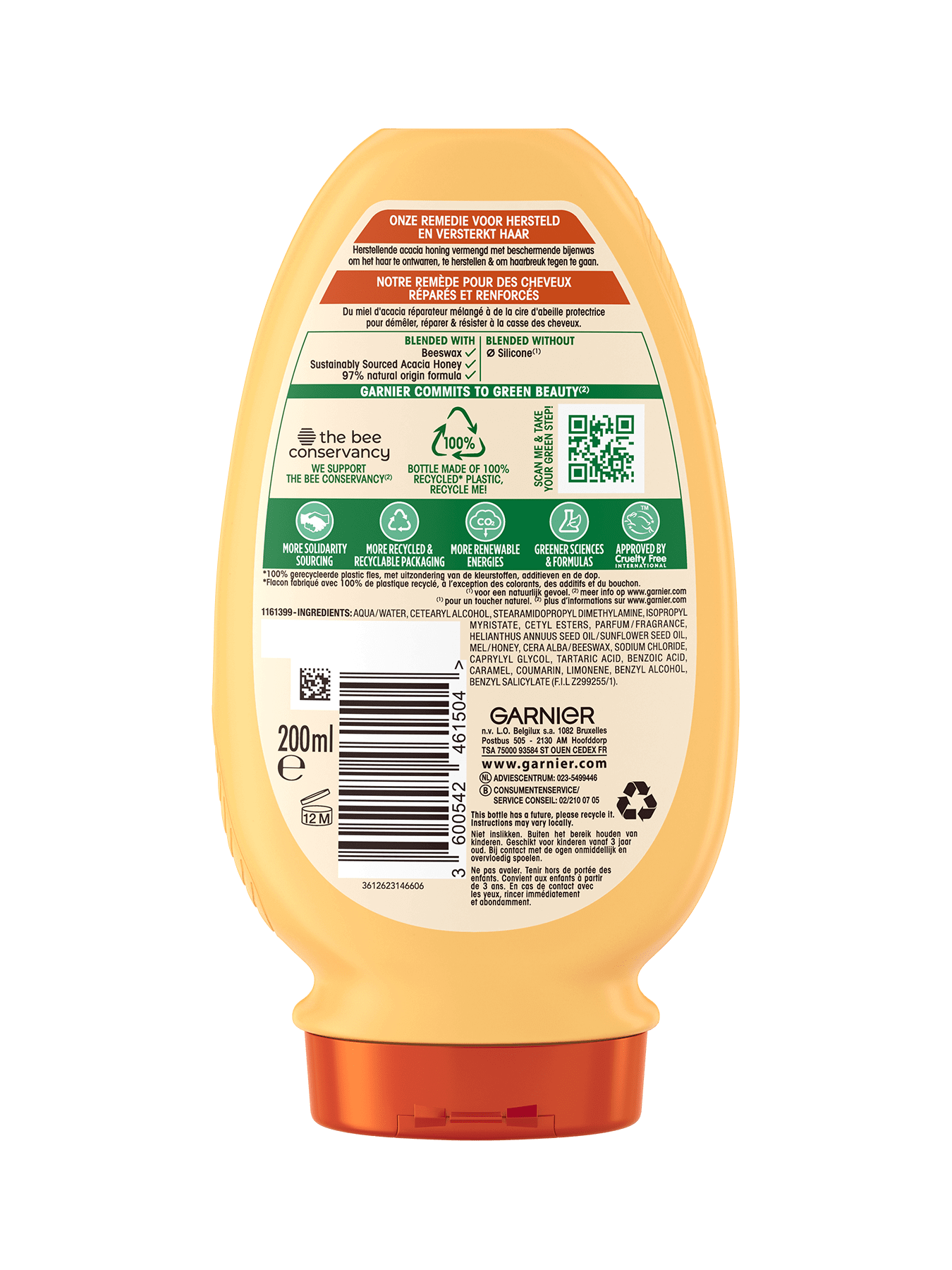 Garnier Hair Care UDX TRESOR MIEL ASH B200 135 3600542461504 A8N1 BACK P 1350x1800