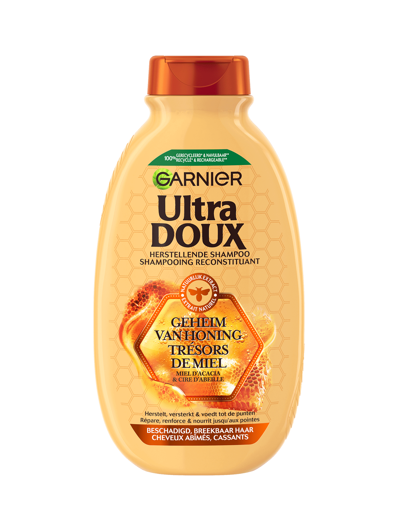 Garnier Hair Care UDX TRESOR MIEL SHP B250 135 3600542461528 A1N1 FRONT P 1350x1800